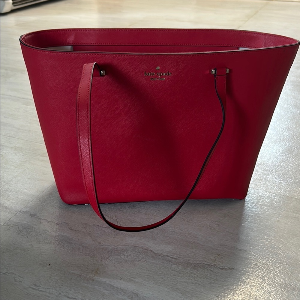 Kate Spade Red Tote Bag